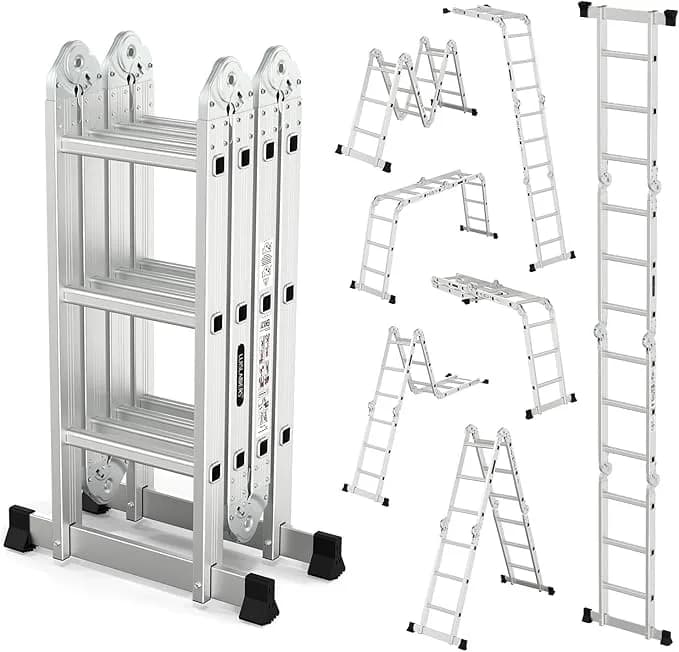 12-Foot Aluminium Multi-Purpose Ladder 4x3 thumbnail 5