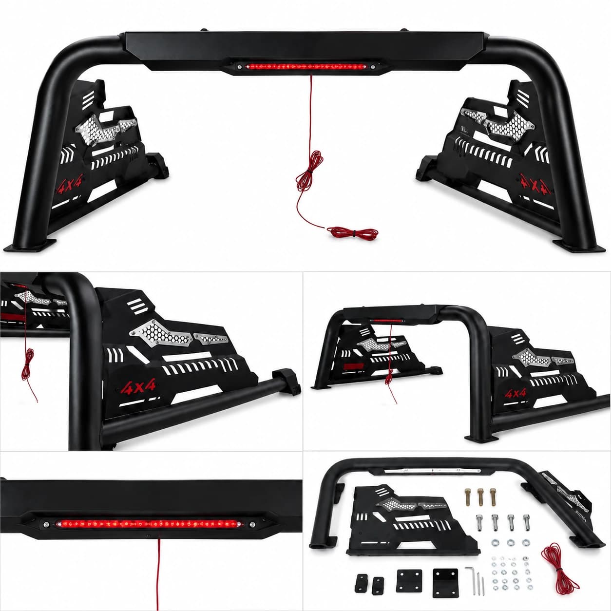 4x4 Pickup Roll Bar with LED Brake Light