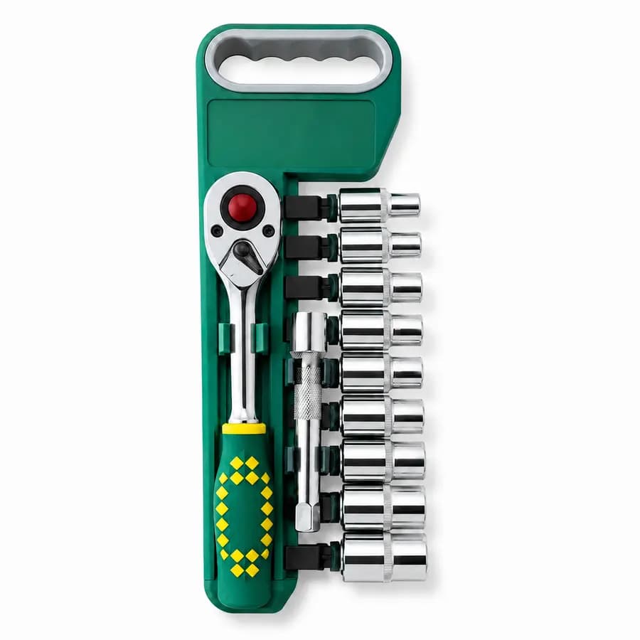 Professional Ratchet & Metric Socket Set
